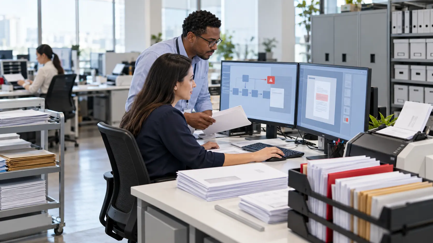 Automatización del back office sin perder el control: cuatro ojos, excepciones y trazabilidad